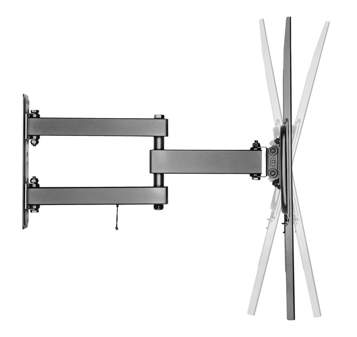 TV-Väggfäste Utdragbart 37-70" 35 kg Svart Home>it